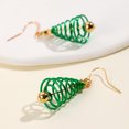 thumbnail image 5 of Pendientes creativos de árbol de Navidad para mujeres y niñas, pendientes de aleación de nueva moda, joyería, regalos de fiesta y Festival de Feliz Año Nuevo, 5 of 5