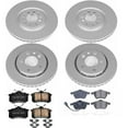 thumbnail image 2 of PowerStop Front and Rear Geomet Coated Brake Rotor and Pad Kit Fits: AUDI VOLKSWAGEN Select Models CRK916, 2 of 4