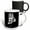 Multicolor, variant on 3drose, Rhode Island Written Inside the State. Black Background., 11oz Magic Transforming Mug