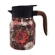 thumbnail image 1 of Jarra con aislamiento al vacío para agua caliente, tetera vintage con diseño floral para dormitorio rojo, 1 of 9