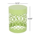 thumbnail image 3 of Pellerin Outdoor Metal Side Table, Green, 3 of 6