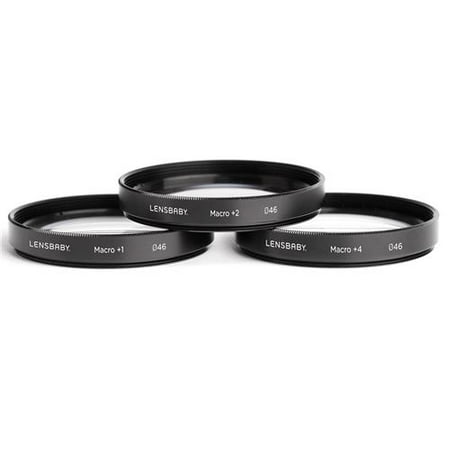 Lensbaby 46mm Macro Close-Up Filter Kit for Sweet 35/50/80, Edge 50/80, Twist 60, Creative Bokeh Optics and Trio 28 (Best Bokeh Manual Lens)