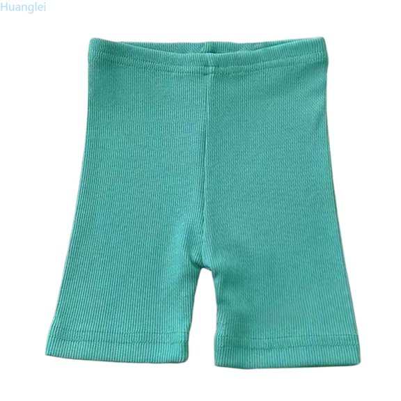Huanglei Little Girls Summer Insurance Underpants Layer Front Shorts For Women Solid Color Pants Girl Thin Style