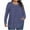 Womens Tops Blue, variant on ylioge Stripe Tops for Women Plus Size L-5X Long Sleeve Crewneck Shirts Womens Casual Loose Pullover Pleated Loungewear Going-Out Oversized Top