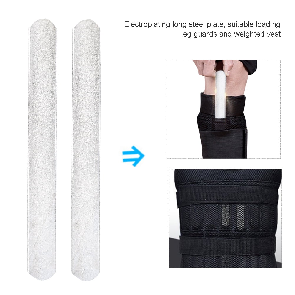 YLSHRF steel plate, weight vest steel,2pcs Plated Steel Plates for