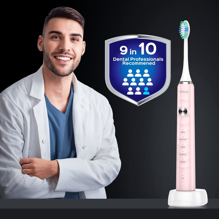 COSLUS CX40 Electric Toothbrush, 47,000 VPM with Travel Case photo 6