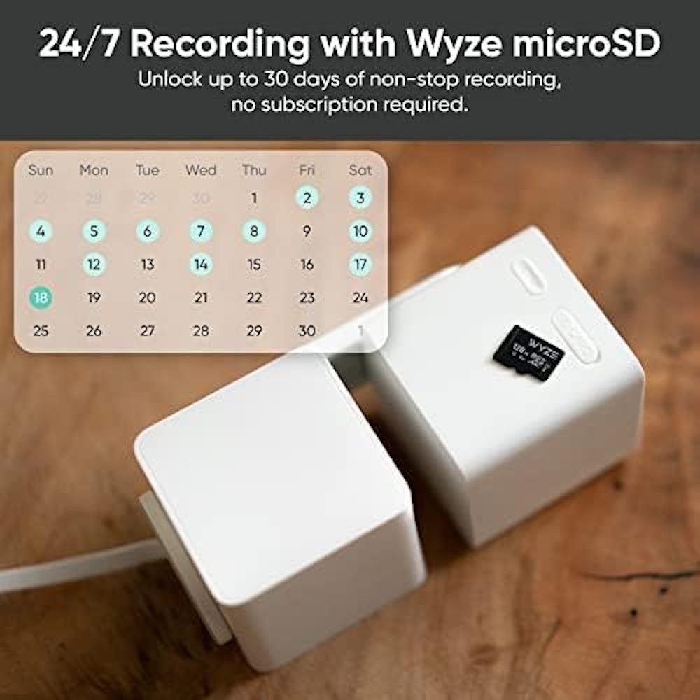 Wyze Cam Pan V3 Indoor/Outdoor Security Camera with 32GB Card photo 6