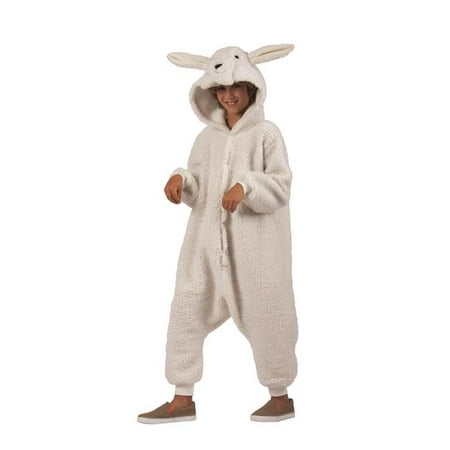 Ba Ba Lamb Child Funsie Costume, White - Large
