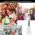 thumbnail image 3 of 1/2Pack Large Metal Cowbells For Football Games, 9" Percussion Makers<, 3 of 8