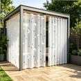 thumbnail image 3 of WDOBM Window Curtains, Privacy Curtains, No Drill Portable Waterproof Mosquito Net Outdoor Folding Curtain, Sheer Curtains, Light Filtering Curtains for Patio Curtains, 3 of 6