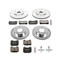 thumbnail image 3 of PowerStop Front and Rear Z23 Evolution Sport Carbon-Fiber Ceramic Brake Pad and Drilled & Slotted Rotor Kit Fits: MITSUBISHI Select Models K108, 3 of 10