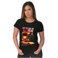thumbnail image 4 of Cool The Future is Here Muscle Car Womens Slim Fit Graphic Tee Brisco Brands L, 4 of 5
