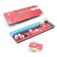 thumbnail image 2 of fashionhome PCI-E Riser Board SATA 15pin Power Interface Extender Card USB 3.0 PCI-E 1x to 16X Adapter, 2 of 9