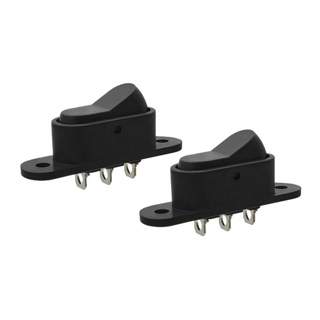 HILABEE 2Pcs Boats Rocker Switch Toggle Power for Boats Appliances Householdhome Use 3Pin