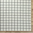 thumbnail image 4 of Hauteloom Tauri Wool Living Room, Bedroom Area Rug - Traditional, Transitional - Ivory, Charcoal - 18" x 18" Sample, 4 of 6