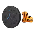 thumbnail image 4 of Máquina de boxeo con música electrónica perfecl equipo de entrenamiento de pared con guantes para adultos, 4 of 8