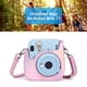 thumbnail image 3 of Kuymtek Funda protectora de piel sintética para cámara Instax Mini 11 9 8+ 8 (rosa aurora) Kuymtek Componentes de la computadora, 3 of 9
