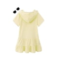 thumbnail image 2 of Ropa de Playa LUCKYGAL para Niñas Grandes, Amarillo Limón, Talla 12-13 con Gafas de Sol, 2 of 6