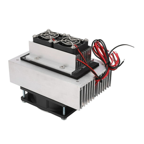 Módulo De Enfriamiento Termoeléctrico, Refrigerador De Semiconductores ABS De Aleación De Aluminio Resistente Aislamiento Térmico De Potencia Máxima De 120 W Para Estudio Para OTVIAP Semiconductor Refrigerator