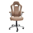 thumbnail image 3 of Techni Mobili Sport Race Executive Office Chair in Camel, 3 of 13