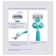 thumbnail image 4 of Flamingo by Harry's Moisture Plus Razor Set 9 Cartridges + 1 Handle, 4 of 5