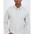 thumbnail image 4 of Real Essentials 3-Pack: Men's Classic Style Casual Long Sleeve Button Down Collared Shirt (Available in Big & Tall), 4 of 6