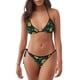 thumbnail image 1 of Disketp Sunflowers And Blue Flower para Bañador de Dos Piezas para Mujer, Bikini Sexy Halter String, Conjunto de Bikini en Triángulo, 1 of 6