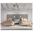 thumbnail image 4 of Drevy Panelist Modern Padded Headboard – Set of 4 Wall Mounted Panels - King, Havana Brown Microvelvet, 4 of 7