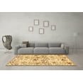 thumbnail image 3 of Ahgly Company Indoor Round Animal Brown Traditional Area Rugs, 6' Round, 3 of 4