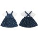 thumbnail image 1 of Vestido con camiseta blanca perfecl Chic Girl Party Casual 2-9Y, 1 of 8
