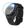 thumbnail image 1 of 3pcs Clear Film Tempered Glass Screen Protector For Amazfit Gtr Smart Watch 42mm, 1 of 3