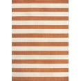 thumbnail image 2 of JONATHAN Y SANTA MONICA 3 x 5 Area Rug, Negril Two-Tone Wide Stripe - Orange/Beige, SMB203A-3, 2 of 8