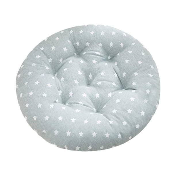 Injueey Juego de cojines para sillas Cojín x 40 cm Silla de jardín Balcón Asiento Jardín Cojines gruesos multifuncionales Decoración del hogar Cinco estrellas en un gris 1