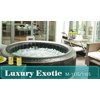 Spa Bliss Bubble Spa (Exotic) - 71 inch X28 inch (180 X 70cm)