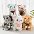thumbnail image 6 of Yokua Plush Cat Toy Cute Stuffed Animal Musical Electric Toy Gift for Toddlers, 6 of 19
