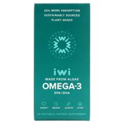 Iwi - Vegan Algae Omega-3 EPA/DHA, 30 Soft Gels