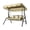 Beige, variant on Waterproof Oxford Patio Swing Cover, 78.74x57.09 in Outdoor Garden Swing Protective Cover for Backyard Porch Gliding Swing,Beige