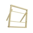 thumbnail image 3 of veasfak Wooden Ribbon Rack 2 Tier Decoration Storage Easy to Use for Sewing Thread Spool, 3 of 7