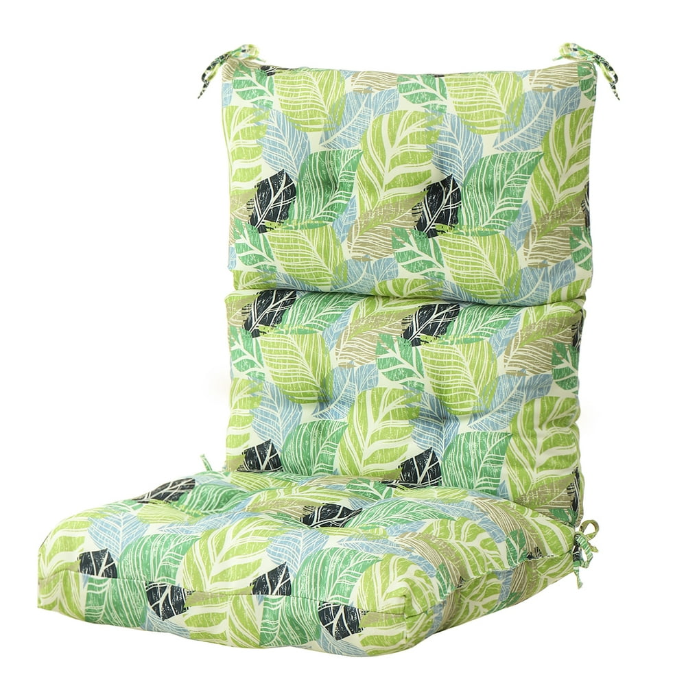 Romhouse Outdoor Chair Cushion - High Back Solid Dining Chair Cushion