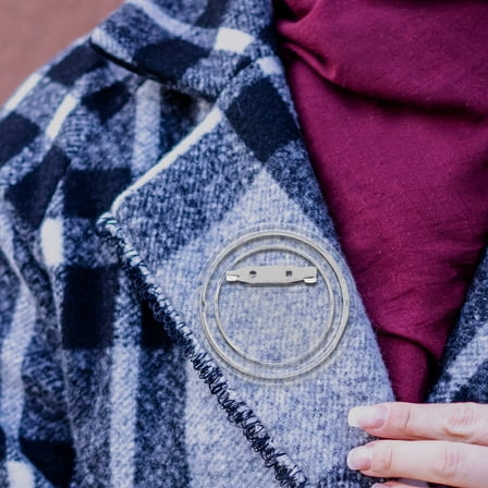 AURARMLET 50Pcs Locking Pin Backs Silver Metal DIY Jewelry Making Crafting Enthusiasts