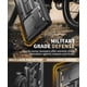thumbnail image 4 of Funda de teléfono Tongate para Samsung Galaxy S23 Ultra 6.8 pulgadas negra, 4 of 7
