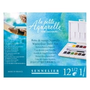Sennelier La Petite Aquarelle Watercolor Set, 12-Color Half Pan Set