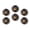 C1292, variant on Glass Refrigerator Magnet 6Pcs Magnetic Fridge Sticker,Decor for Kitchen,Whiteboard,Cabinet,Artistic Pebble Arrangement