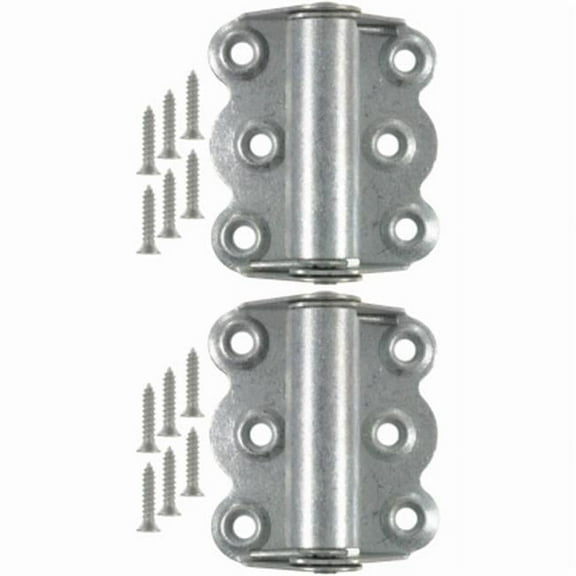 Hampton Products-Wright 216938 2.75 in. Adjustable Self-Closing Hinges Galvanized