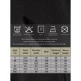 thumbnail image 3 of Men'S Gothic Skeleton Hand & Red Rose Print Hooded Sweatshirt - Black Stretchy Pullover Hoodie With Pocket, Gothic Floral Design For Halloween & Casual Attire, All-Season Casual Sleeve Hoodie For Men, 3 of 10