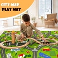 thumbnail image 4 of Mapa de carreteras antideslizante Playmat TRHEAVNIC Town City para niños, 4 of 9