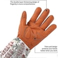 thumbnail image 5 of Gardening Rose Leather Gloves Women Extended Pro Gloves Rose Pruning Garden For Mother And Grandmother Gardening Gifts (red), 5 of 5