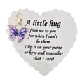 thumbnail image 2 of 1 Pieces Butterfly Charm Keychain with Inspirational Hug Card - A Thoughtful Keepsake for Encouragement and Emotional Support, 2 of 6