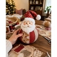 thumbnail image 3 of Patchwork Fabric Doll DIY Kit 12 Character Designs Santa Elf Snowman Angel, Beginner Sewing Craft for Home Decor Gift, 8-10in, 3 of 9
