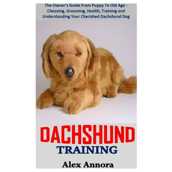 Dachshund Training : The Owner's Guide From Puppy To Old Age - Choosing, Grooming, Health, Training and Understanding Your Cherished Dachshund Dog (Paperback)